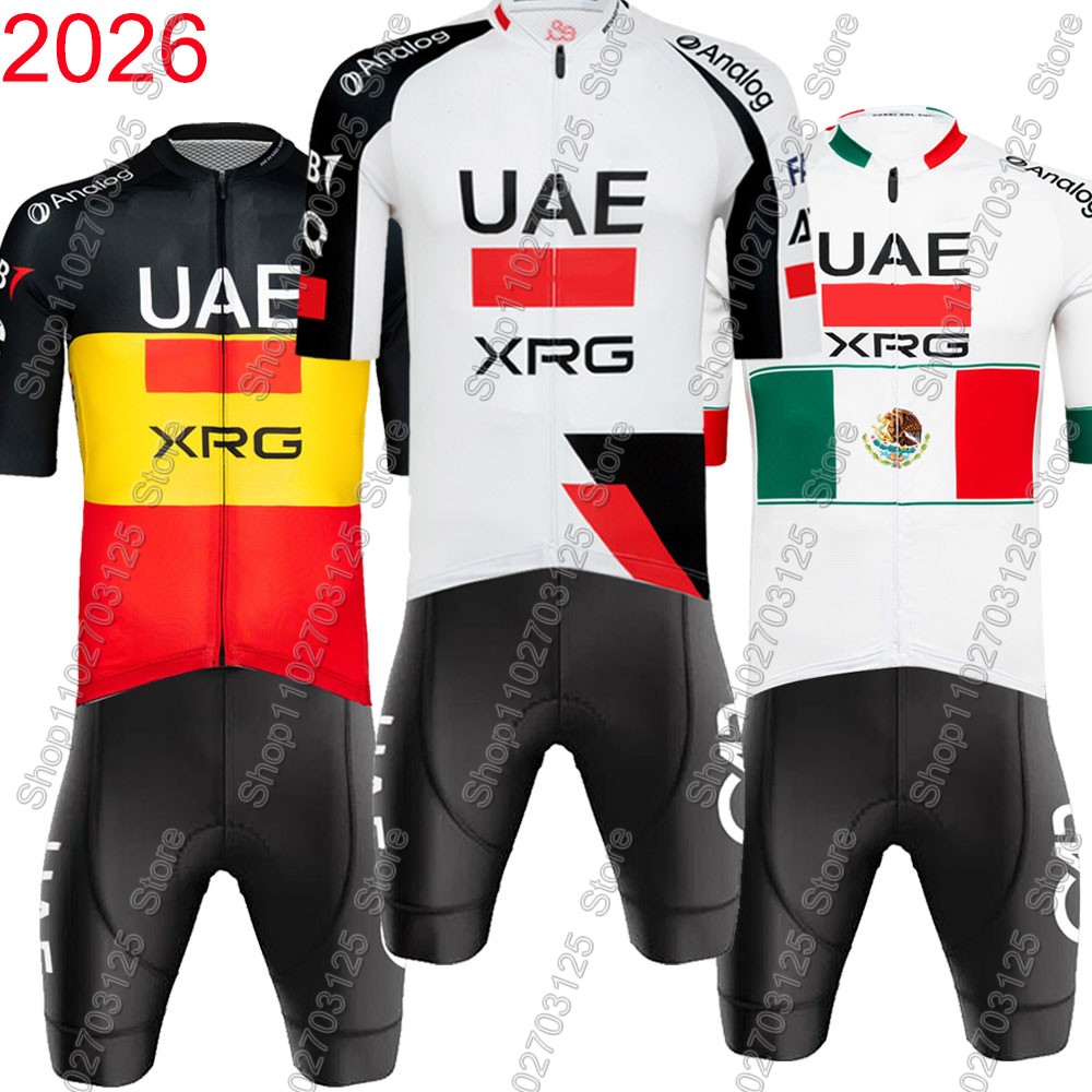 Mountain Biking New Mexico - Set Jersey Bersepeda Tim UAE 2026