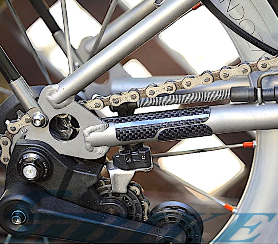 Chainstay Protector Wrap - Pelindung untuk Bropengeras Sepeda Lipat Rantai