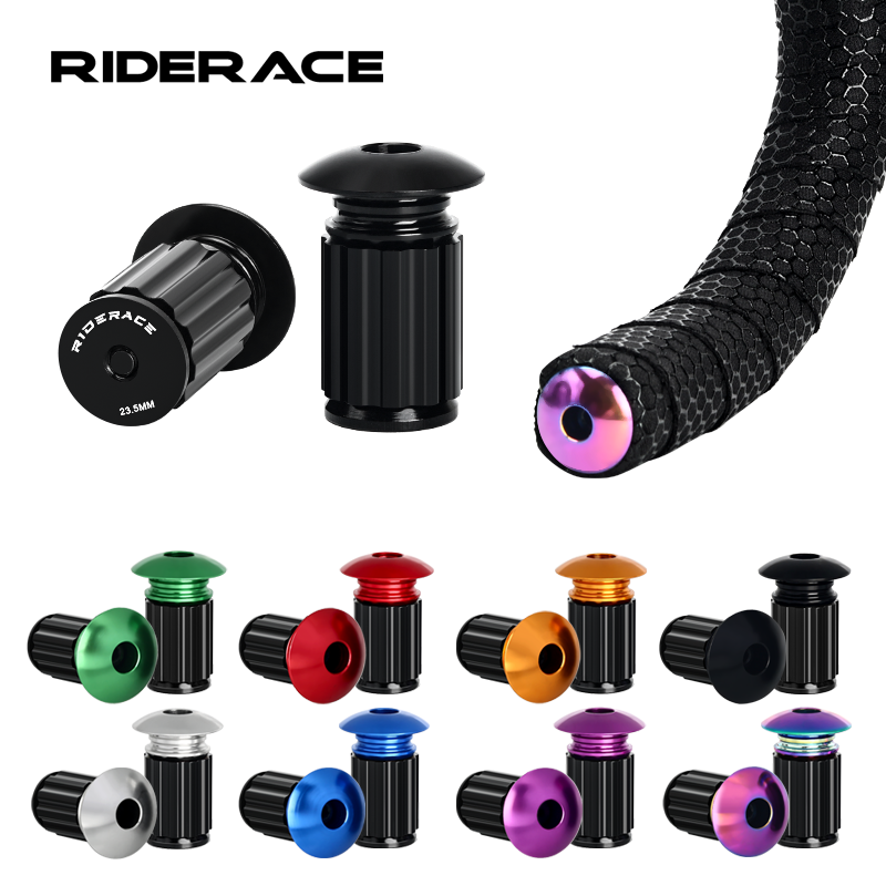 Mountain Biking Hat - RIDERACE sumbat ujung setang sepeda Aloi