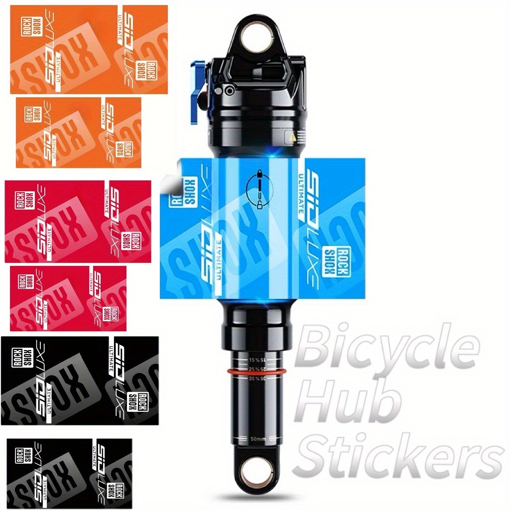 Mountain Biking Quotes - 2PCS/Set 2021 rockshox SIDLUXE ULTIMATE Stiker