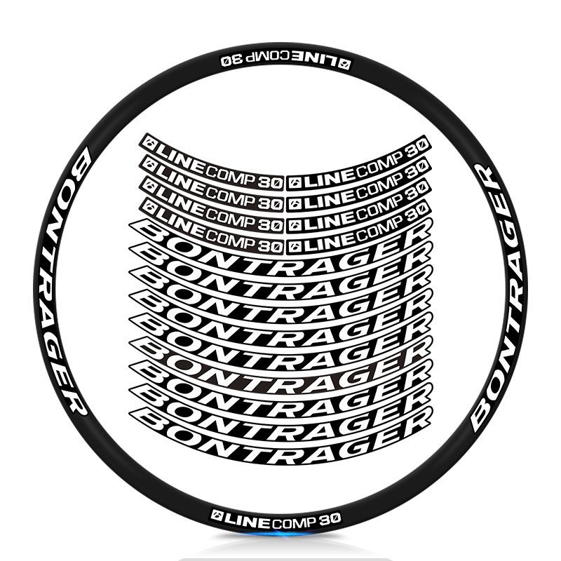Mountain Biking Quotes - Stiker Roda Sepeda Gunung Bontrager Line