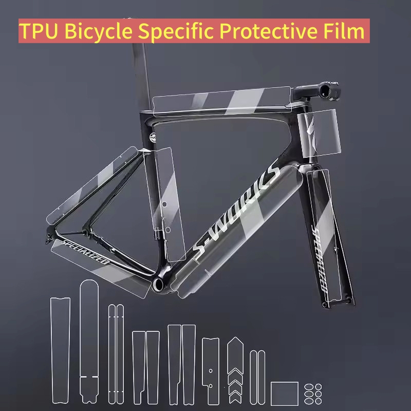 Mountain Biking Quotes - Stiker Pelindung Rangka Sepeda Jalan Anti