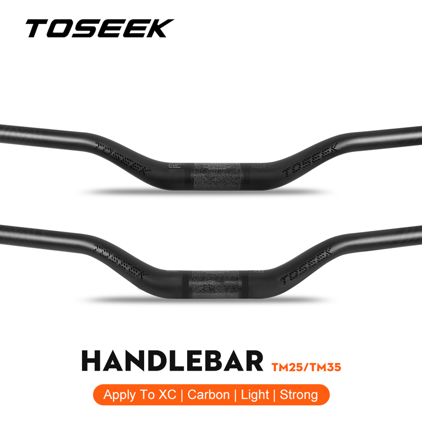 Mountain Biking Xc - TOSEEK T800 Setang Sepeda Karbon Fiber