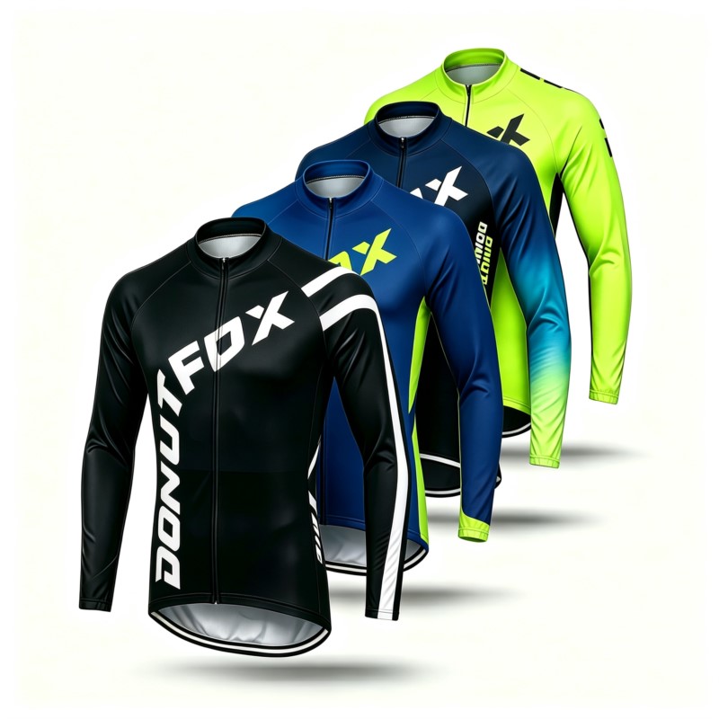 Mountain Biking Jerseys Men - Jersey MTB Lengan Panjang & Celana