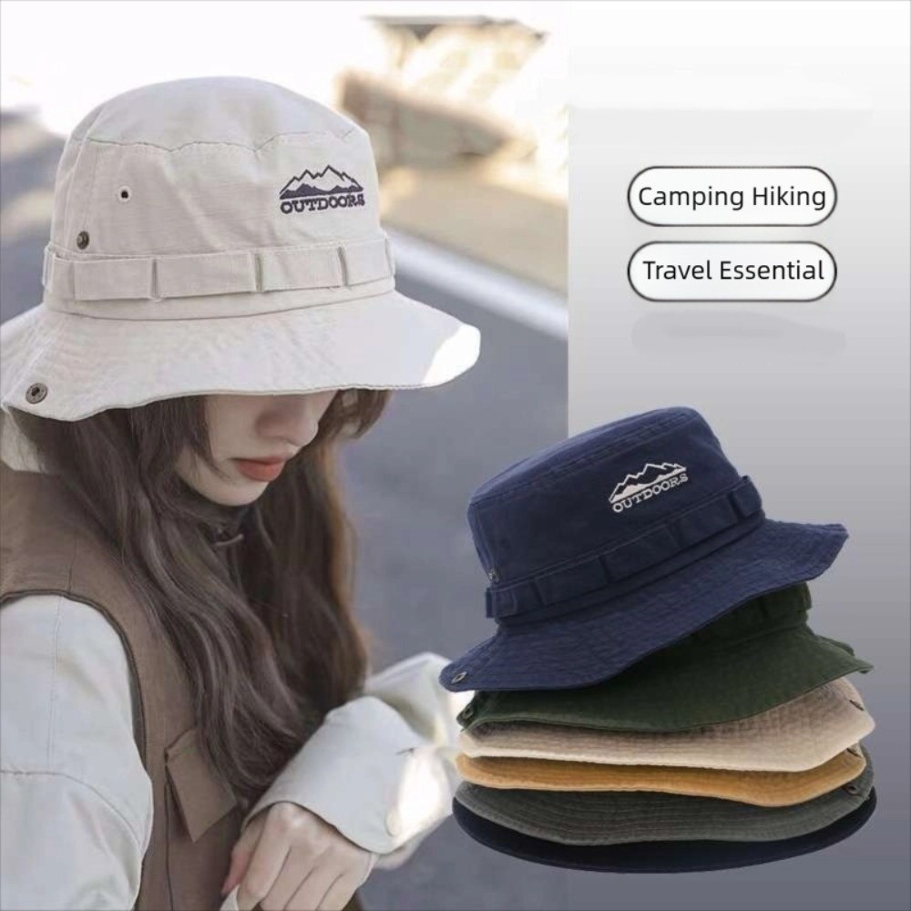 Mountain Biking Hat - Topi Mendaki Gunung Unisex, Topi Nelayan