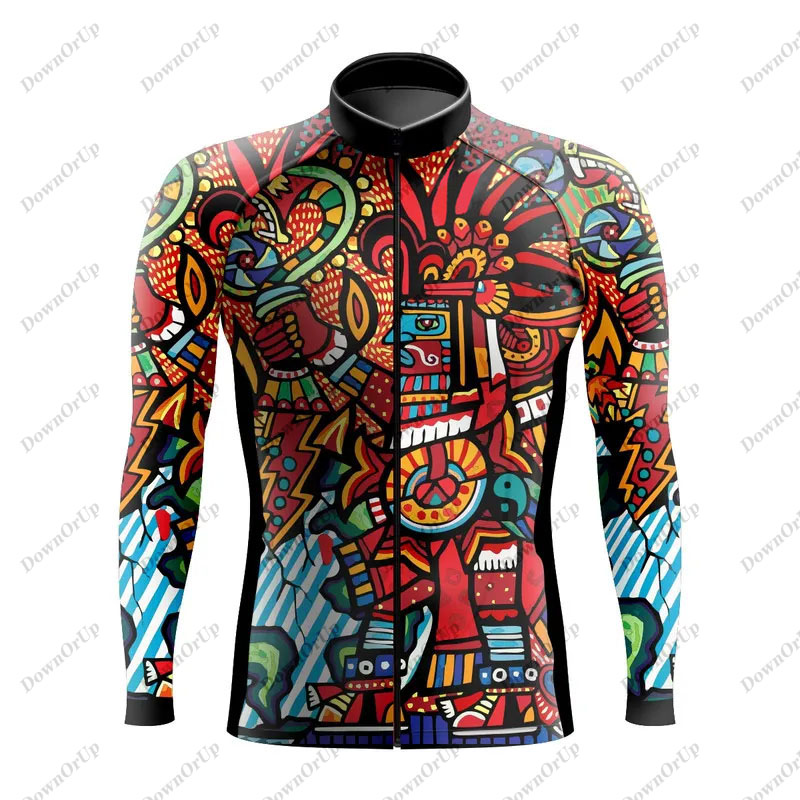 Meksiko Aztec Jersey bersepeda - Mountain Biking New Mexico ulasan dan harga