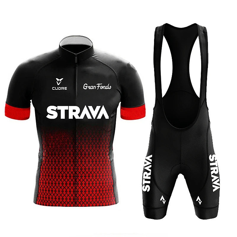 Strava Set Jersey celana pende - Mountain Biking Jerseys Men ulasan dan harga