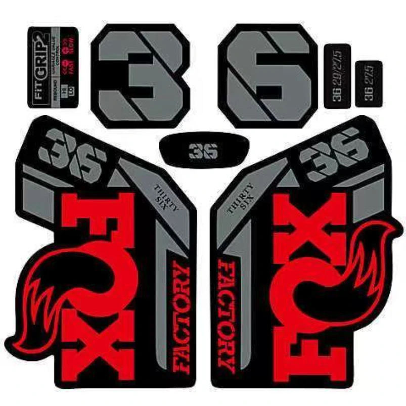 1 Set Stiker Reflektif Garpu S - Mountain Biking Quotes ulasan dan harga