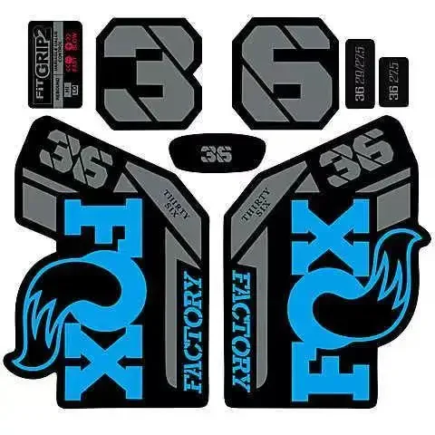1 Set Stiker Reflektif Garpu S - Mountain Biking Quotes ulasan dan harga