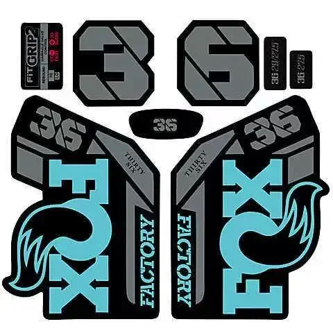 1 Set Stiker Reflektif Garpu S - Mountain Biking Quotes ulasan dan harga