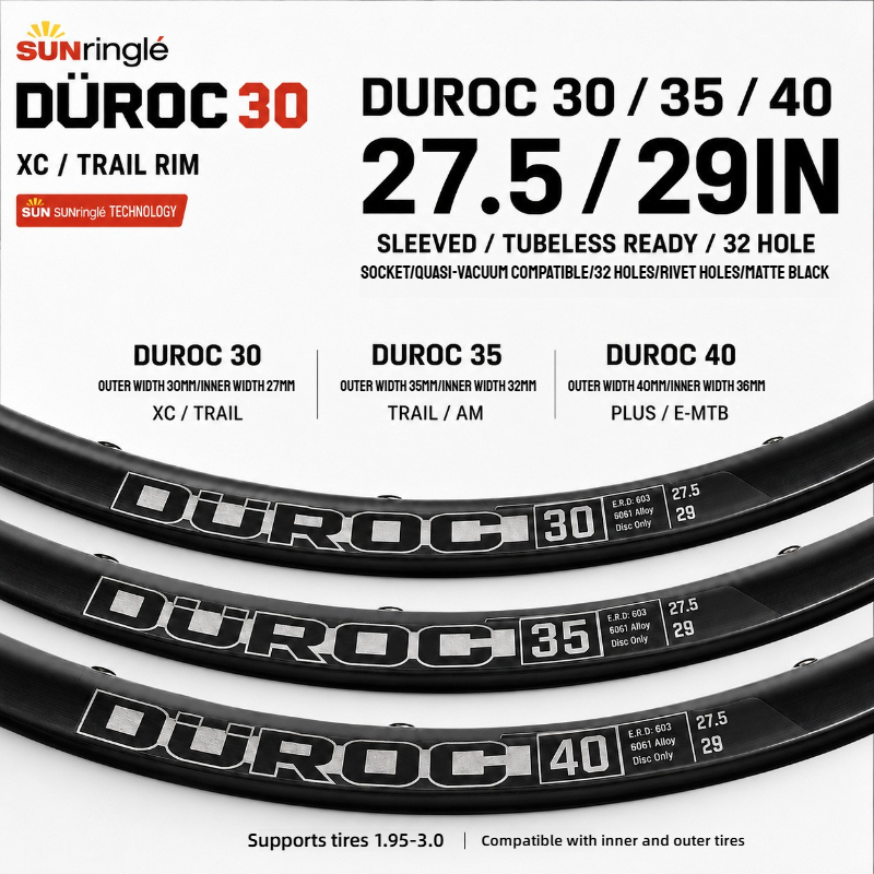 Sunringle DUROC 30 35 40 MTB R - Mountain Biking Xc ulasan dan harga