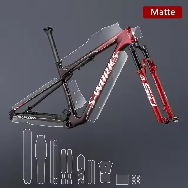 Stiker Pelindung Rangka Sepeda - Mountain Biking Quotes ulasan dan harga