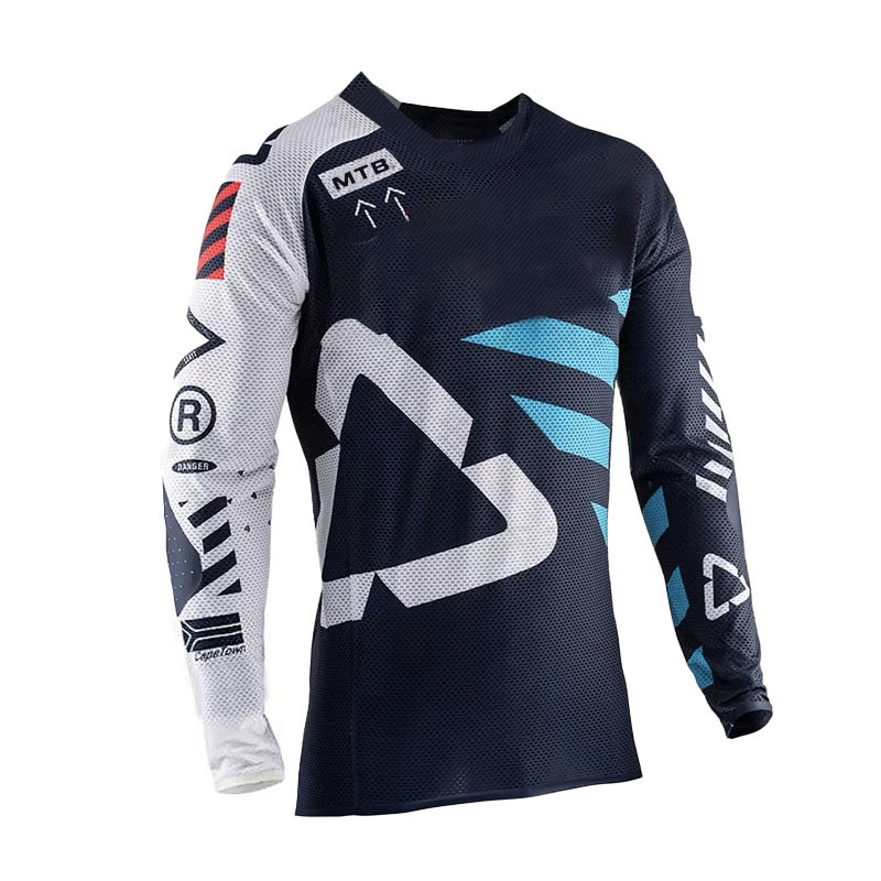 Jersey Balap Motor Trail Luar  - Mountain Biking Games ulasan dan harga