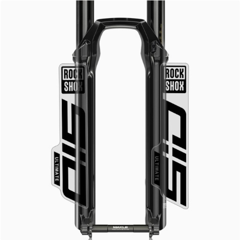 Stiker Vinyl RockShox SID yang - Mountain Biking Quotes ulasan dan harga