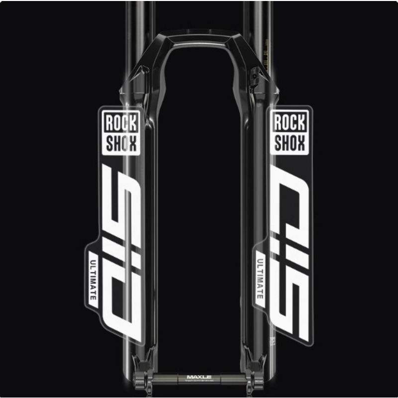 Stiker Vinyl RockShox SID yang - Mountain Biking Quotes ulasan dan harga