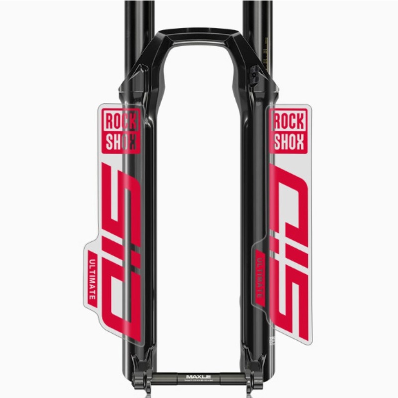 Stiker Vinyl RockShox SID yang - Mountain Biking Quotes ulasan dan harga