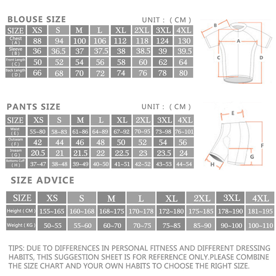 Rcn Rvouei Set Jersey Berseped - Mountain Biking Jerseys Men ulasan dan harga