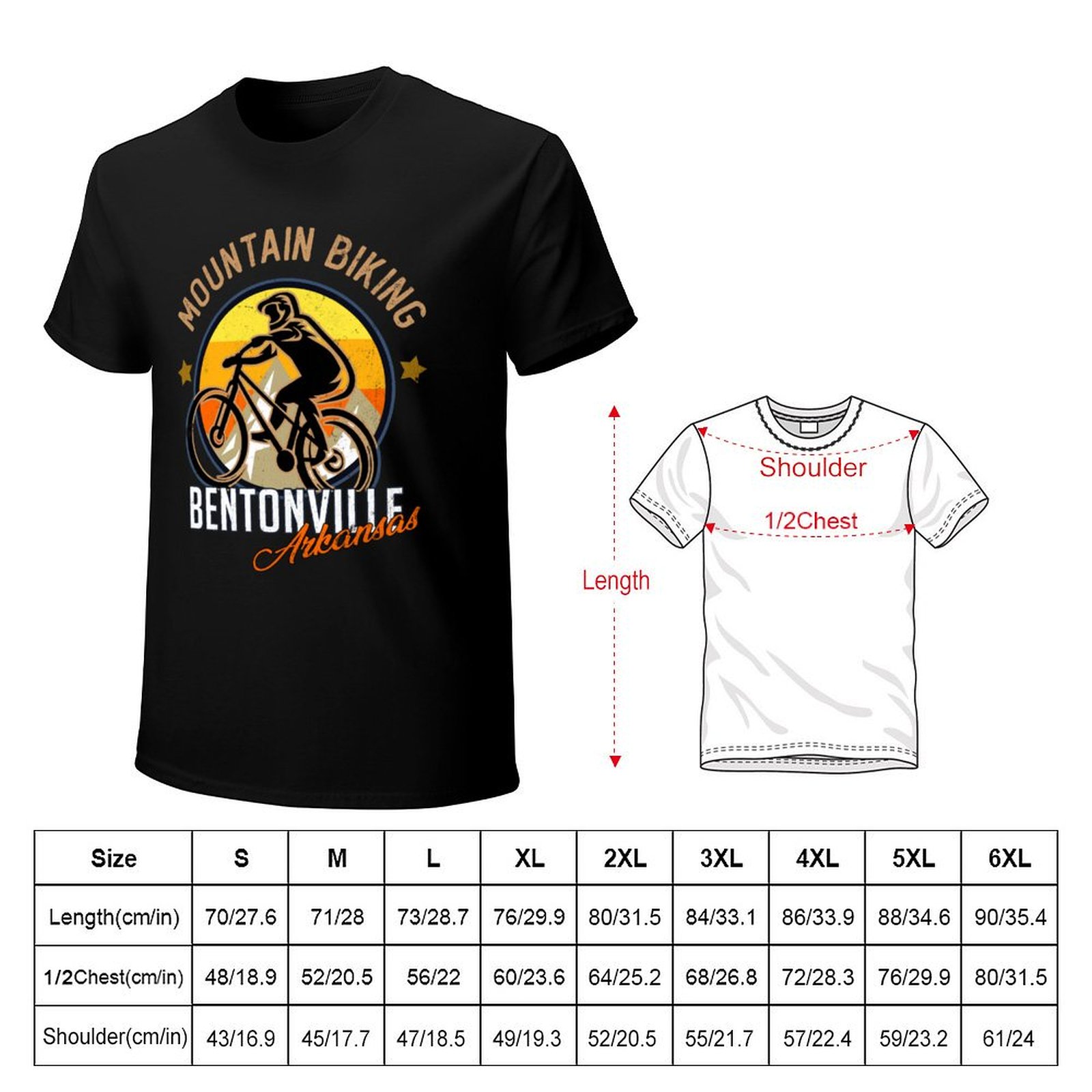Kaos Bersepeda Gunung Bentonvi - Mountain Biking In Arkansas ulasan dan harga