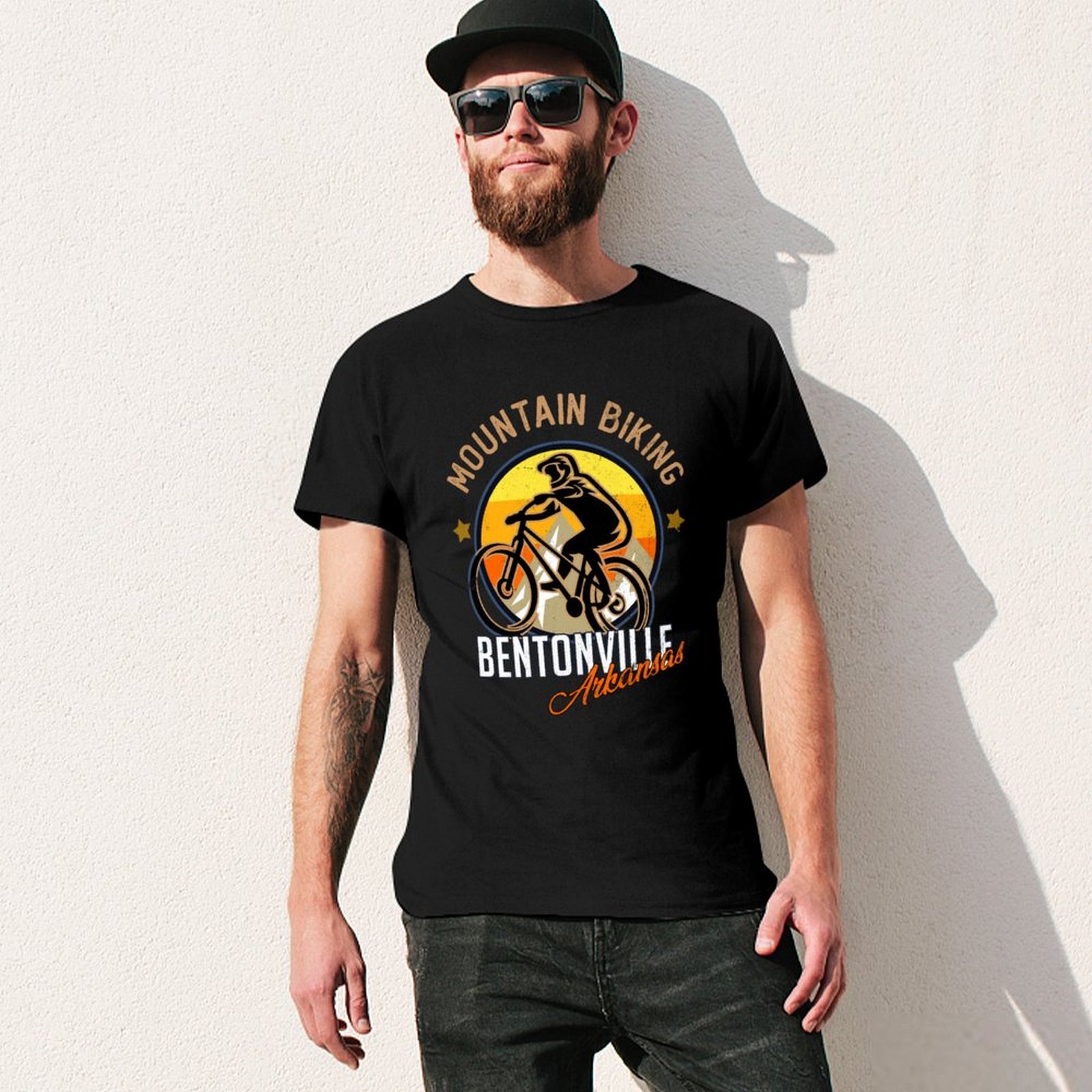 Kaos Bersepeda Gunung Bentonvi - Mountain Biking In Arkansas ulasan dan harga